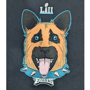 Philadelphia Eagles Super Bowl LII Underdog‎ Eagles Pullover Hoodie Black 3XL